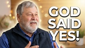 When you say YES to God he says YES to you