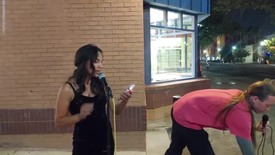 Street Worship Broke Out Unexpectedly- Powerful Use Of God- Given Gifts