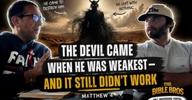 The Devil Came When He Was Weakest: The Blueprint Jesus Left Us in Matthew 4