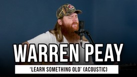 American Idol Finalist Warren Peay Performs 'Learn Something Old' Acoustic