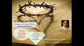 Conforme al Carácter de Cristo.  Pastor Julio Rodriguez. La voz del que No Es