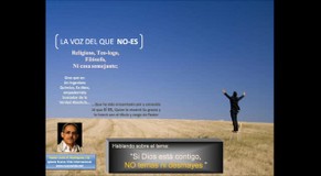 Si Dios está contigo, no temas ni desmayes.  Pastor Julio Rodriguez. La voz del que No Es