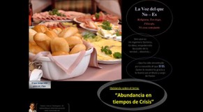 Abundancia en tiempos de Crisis. Pastor Julio Rodriguez. La voz del que no es