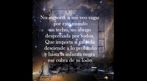 Poema: No Importa