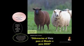 Diferencias al vivir para el Mundo o para DIOS. Pastor Julio Rodríguez, Iglesia Nueva Vida, La voz del que no es