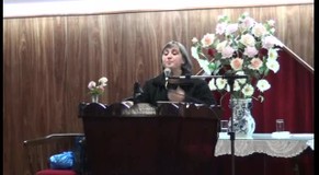 Dando Testimonio del milagro de Dios. Hna. Viviana Garcia. 24-07-2012