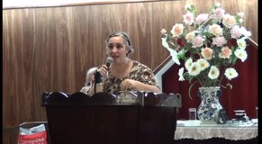 Teniendo gozo en medio de la tribulacón. Hna. Viviana Garcia. 20-11-2012