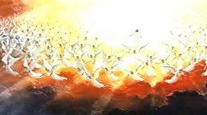 Angels singing caught on audio