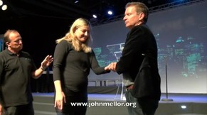 Eczema healing and now can close hands - John Mellor Australian Healing Ministry