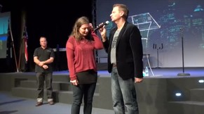 Demons of yoga cast out and lady healed - John Mellor Australian Healing Evangelist