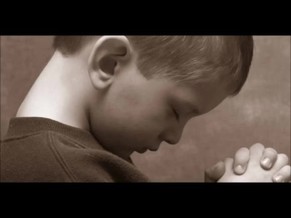 Teaching kids to pray