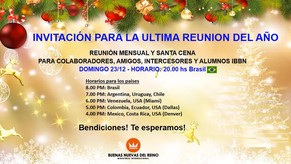 Reunion mensual MBN - Diciembre 2018