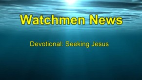 Seeking Jesus