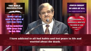 Highest memory verses from the Holy Bible