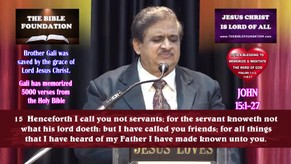 Memory verses from John 15th chapter