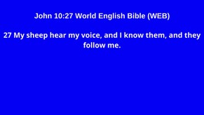 HEARING the VOICE of GOD