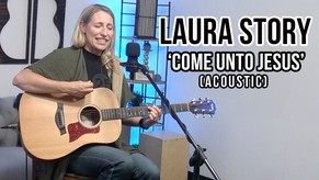 Laura Story Captivates with Beautiful 'Come Unto Jesus' Acoustic Performance