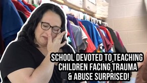 School Staff Fully Dedicated to Helping Traumatized Kids Get a Beautiful Surprise
