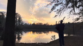 Highland Cathedral on the Trent River by the Bagpipe Preacher