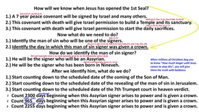 How will we know when Jesus has opened the 1st Seal