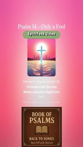 Book of Psalms Back to Songs: Psalm 14 - Only a Fool