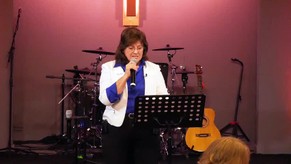 Mary White addresses women of Vertical Church Albuquerque
