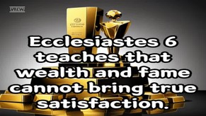 Audio4Bible：21 Ecclesiastes ＜12＞⚡1189 @ WWHSS