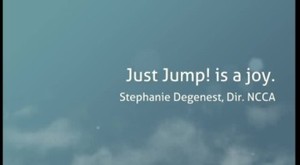 Book trailer for Just Jump!