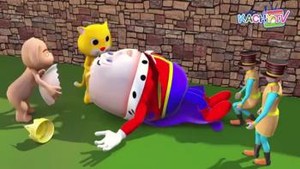 Humpty Dumpty Sat on The Wall, Español, Deutsch, Italiano, Dance - Kachy TV - Kids Songs 