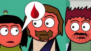 La mujer enferma y la niña muerta