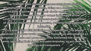 Brighter Day Baptist Church Palm Sunday Service