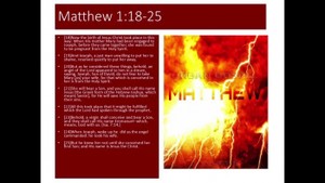 Matthew Chapter 1