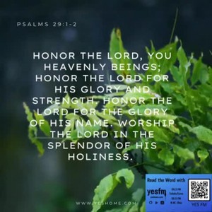 Psalms 29:1-2