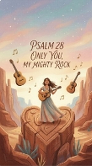 Book of Psalms Back to Songs: Psalm 28 - Only You, My Mighty Rock