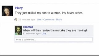 The Story of Easter Told Through Social Networking
