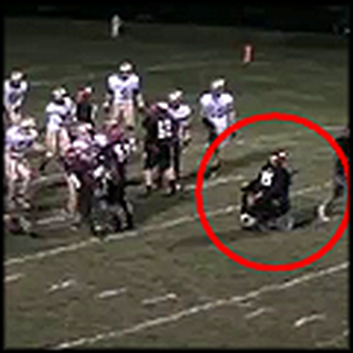 Boy in a Wheelchair Scores the Final Touchdown - So Touching