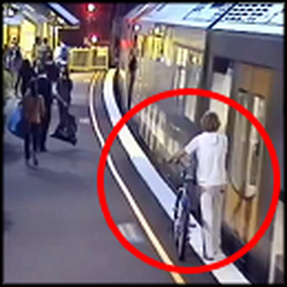 Man Gets Swallowed Up by a Train - But Then a Miracle Happens