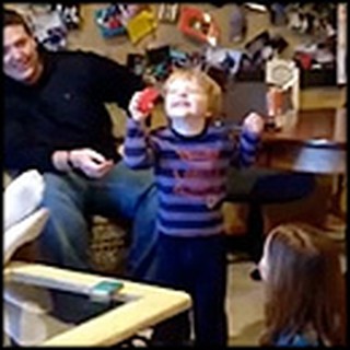 Little Boy is Overjoyed With the Strangest Christmas Gift