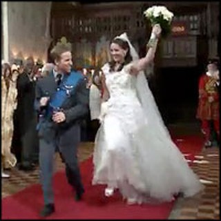 Royal Wedding Entrance Spoof With Uncanny Lookalikes