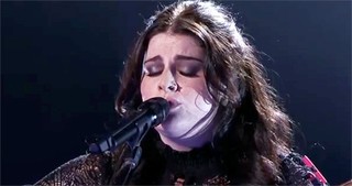 Girl with a Very Unique Voice Sings Hallelujah - Judges are Speechless