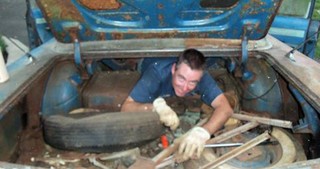 A Rusted Car Bought at Auction Gives Son Gift of Time with His Late Parents