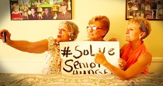 Wait Until You See What These 3 Hilarious Grannies Are Up To. This Selfie Had Me LOL! 