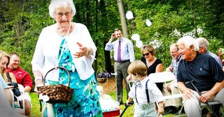 This May Be The Most Unlikely Flower Girl You've Ever Seen... But It Will Certainly Be The Sweetest!