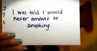 'Ugliest Woman Alive' Lizzie Velasquez's Note Card Testimony Shows Us Real Beauty