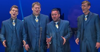 Barbershop Quartet Performs Amazing Version Of 'I'm Thru With Love'