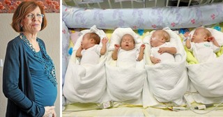 65-Year-Old Mother Of 13 Decides To Get Pregnant, Then Gives Birth To Quadruplets