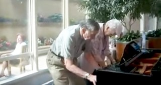 Watch What This 90 Year Old Couple Does at the Clinic