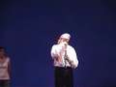 Christian Sword Swallower Dan Meyer swallowing 7 swords!