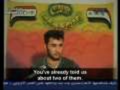 Captured Terrorists Speaks