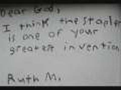 Kids talk to God, do you?